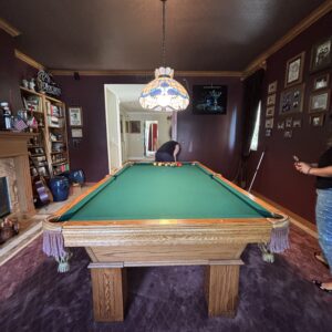Used 8’ Oak Olhausen Pool Table