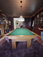 Used 8’ Oak Olhausen Pool Table