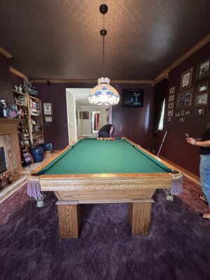 Used 8’ Oak Olhausen Pool Table