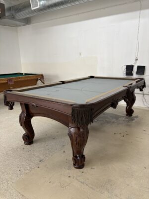 Used 8’ slate pool table